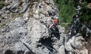 Klettersteig Osttirol Verborgene Welt - Tourbild